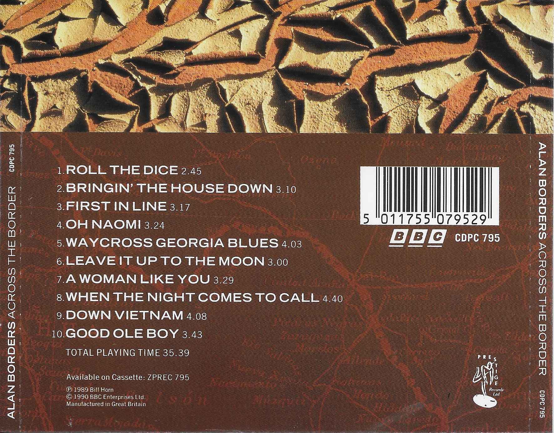 Back cover of CDPC 795